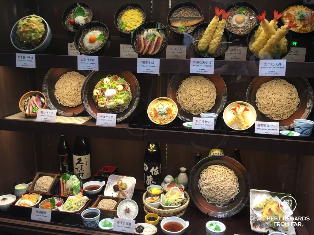 Soba noodles sample Japan – Best regards from far,