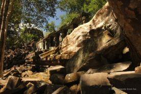 The Khmer ruins of Beng Mealea, Cambodia