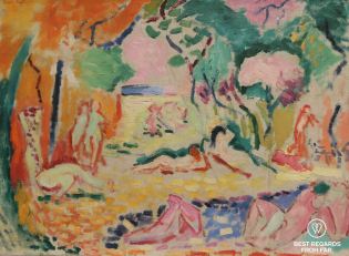 Le bonheur de vivre by Henri Matisse, SFMOMA, San Francisco, California, USA
