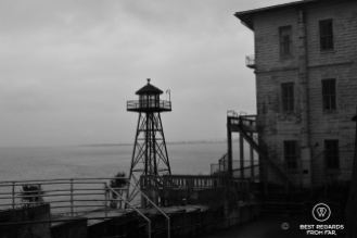 The grim side of Alcatraz, San Francisco, USA