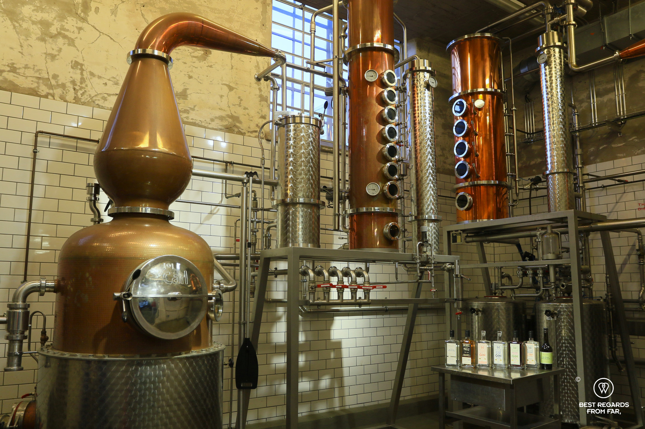 The Tislaamo distillery behind the scenes, Helsinki